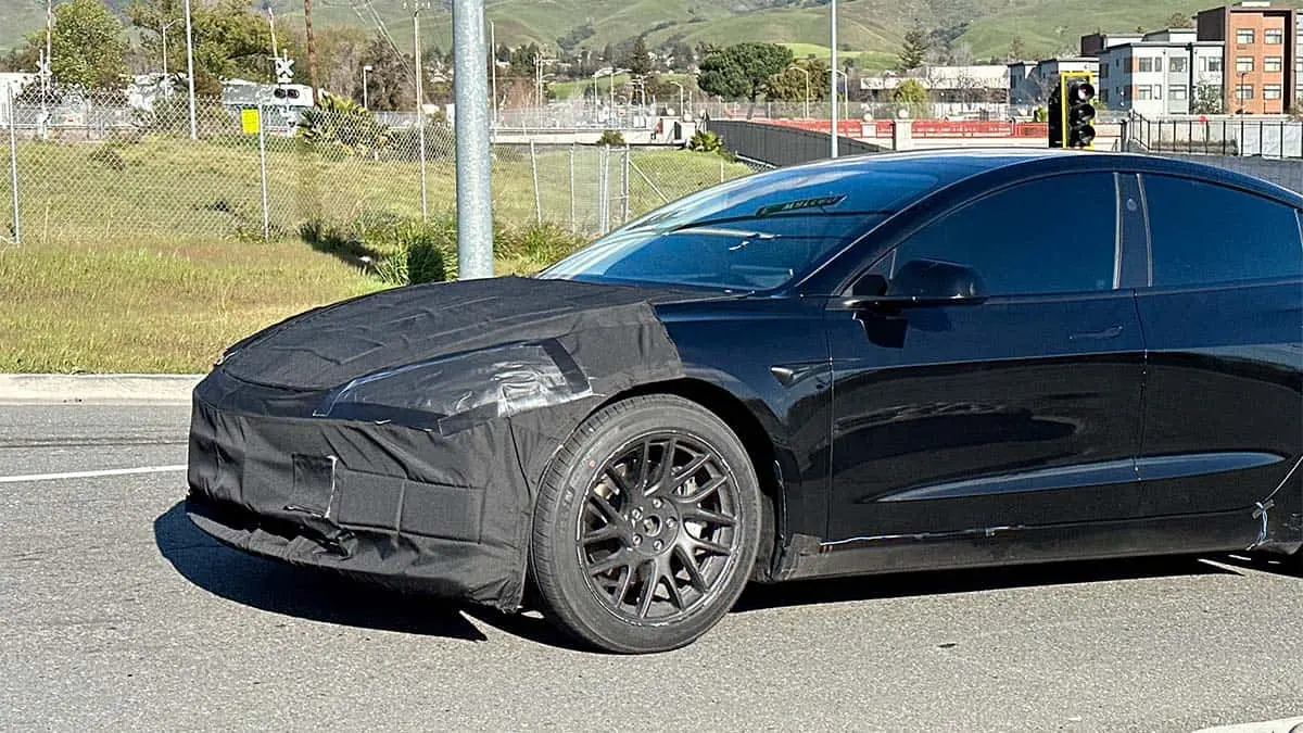 Nuevas llantas del Tesla Model 3