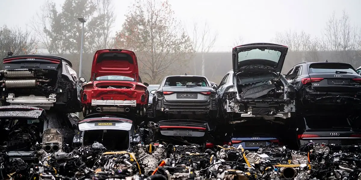 Reciclaje-Audi_proyecto-MaterialLoop_desguace
