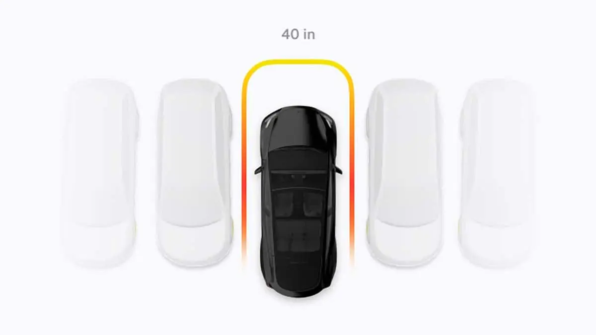 Autopark con Tesla Vision
