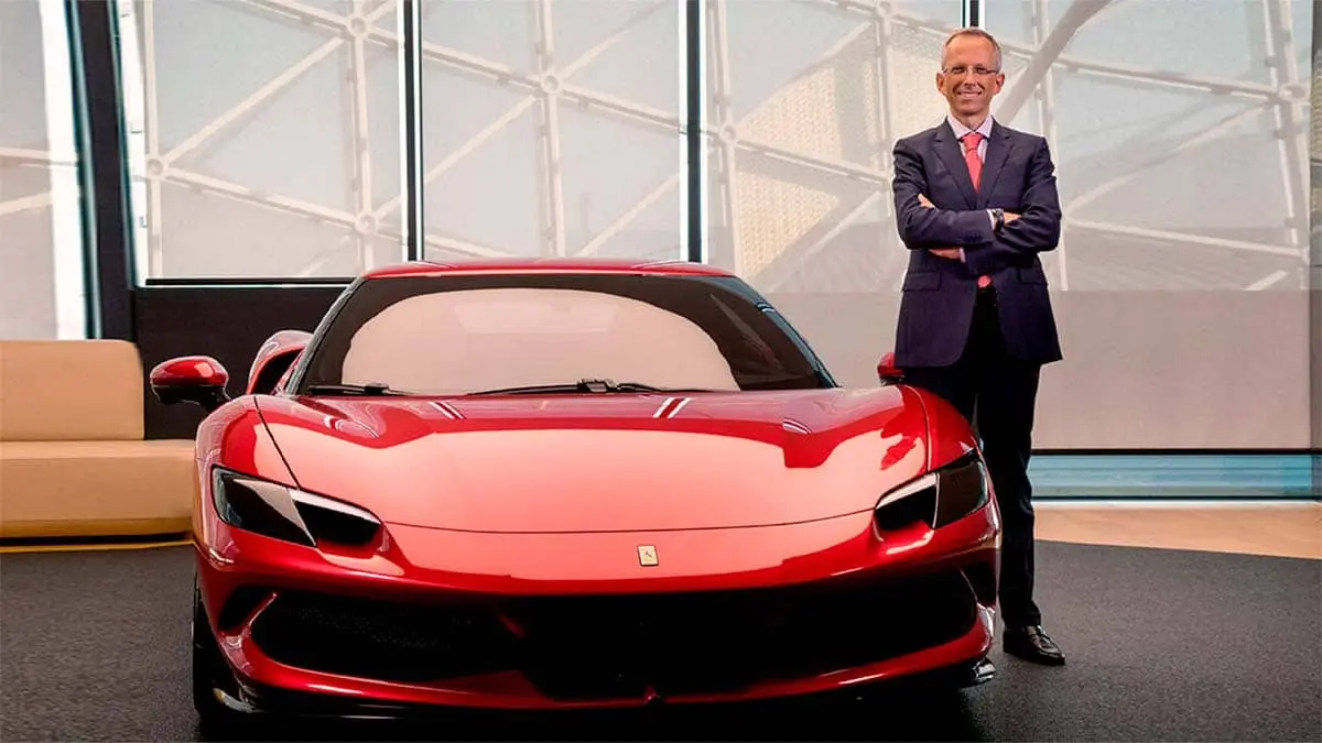 CEO Ferrari, Benedetto Vigna