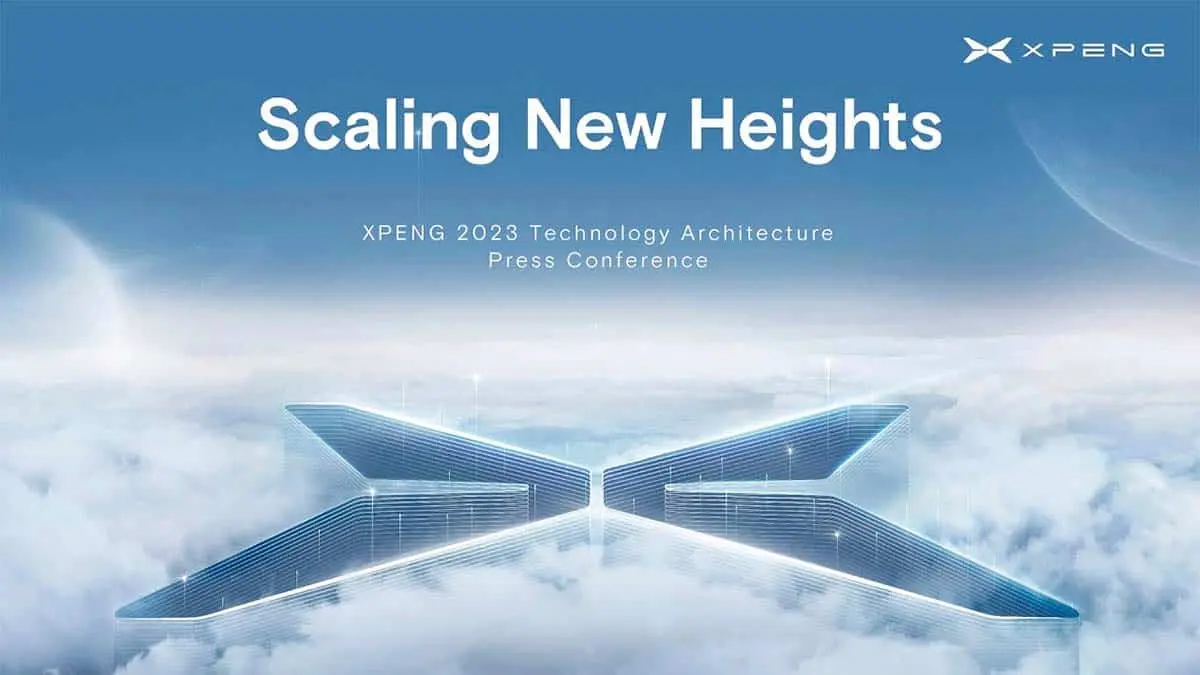 Xpeng SEPA 2.0 - plataforma desarrollo
