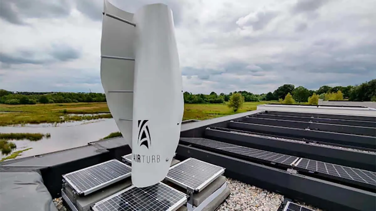 Airturb, modelo h&iacute;brido de energ&iacute;a solar y e&oacute;lico