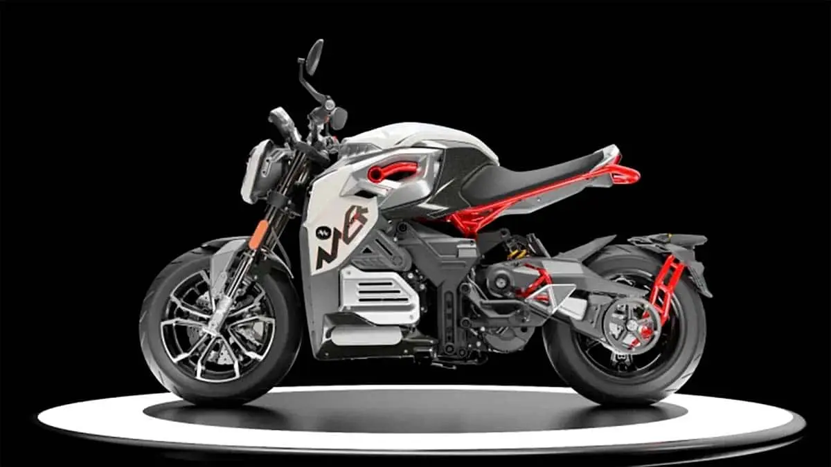 Moto el&eacute;ctrica deportiva 