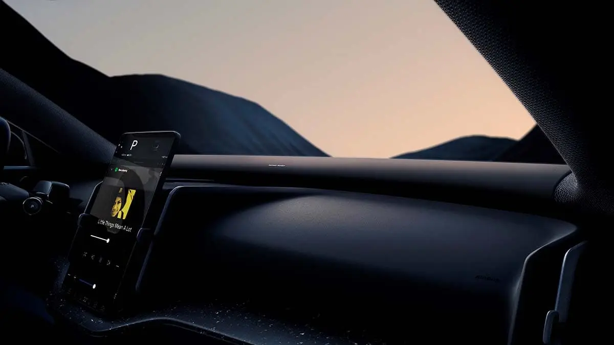 Interior del Volvo EX30
