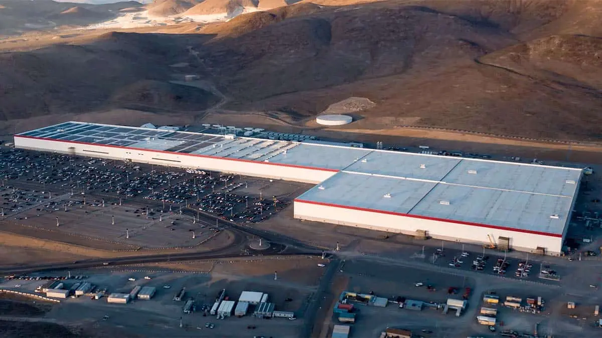 Gigafactory Nevada de Tesla y Panasonic
