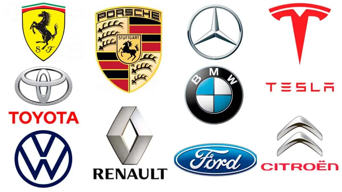 Logotipo marcas coches