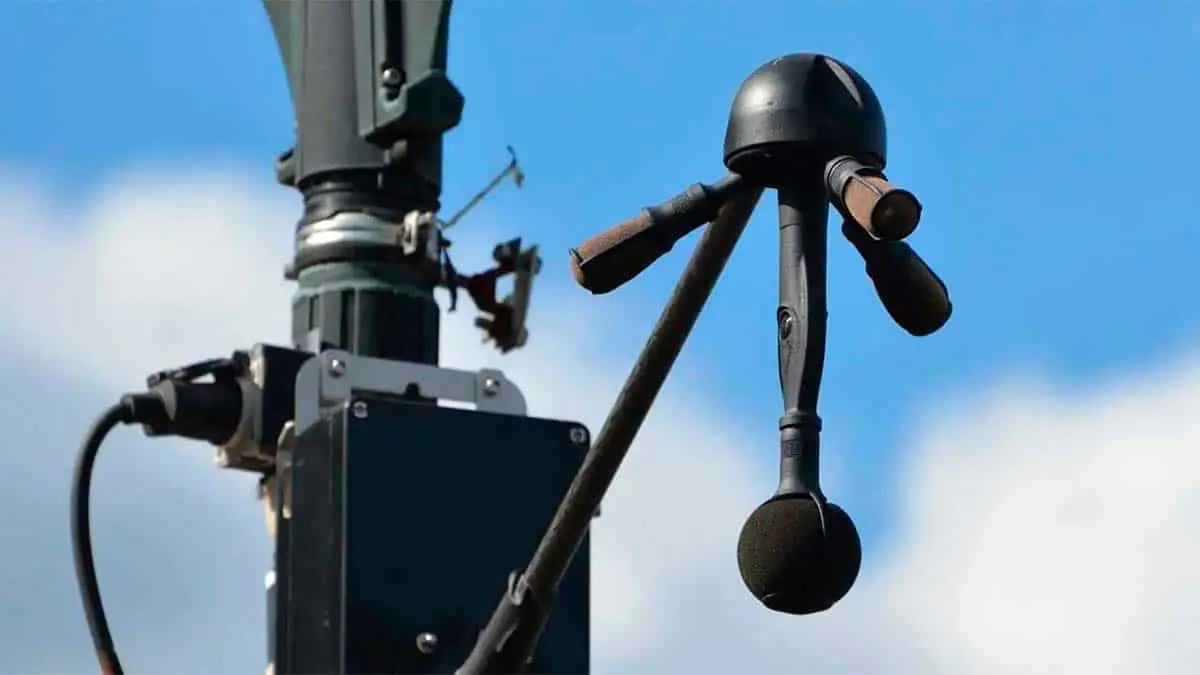 Foto de un radar de ruido