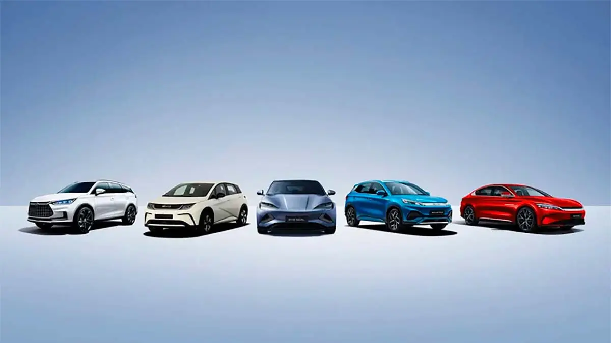 Coches el&eacute;ctricos de BYD