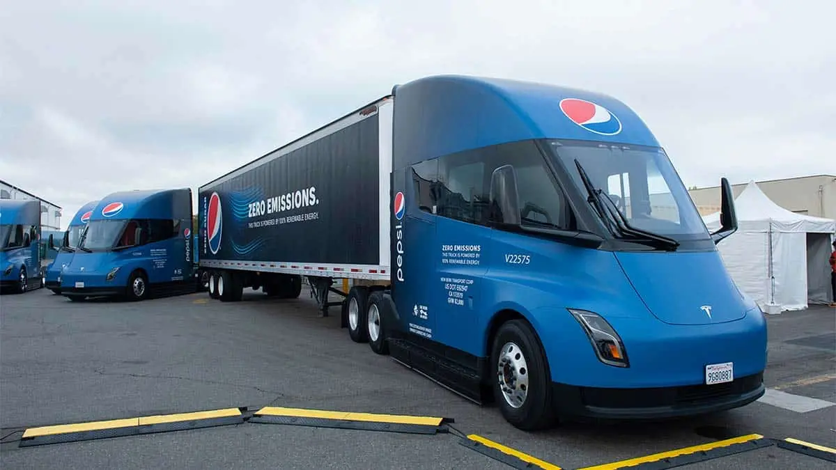 PepsiCo - Tesla Semi