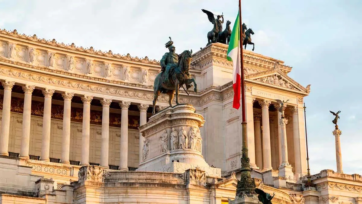 Italia - Bandera gobierno