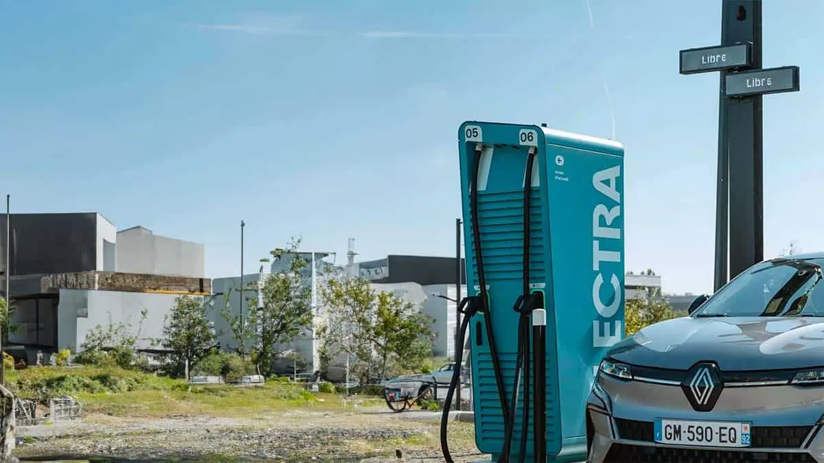 Puntos de recarga Electra en parkings de OnePark