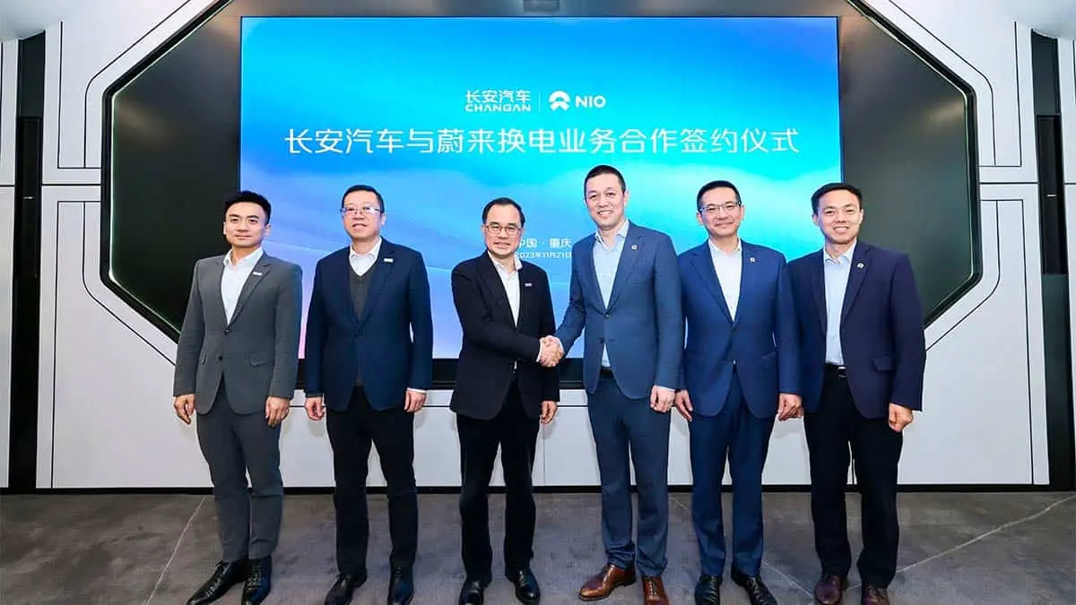 NIO Changhan firman acuerdo colaboraci&oacute;n