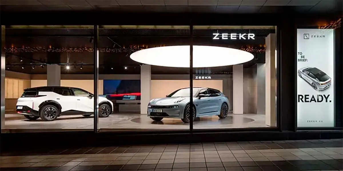 Zeekr, primer concesionario de la marca en Europa (Estocolmo - Suecia)