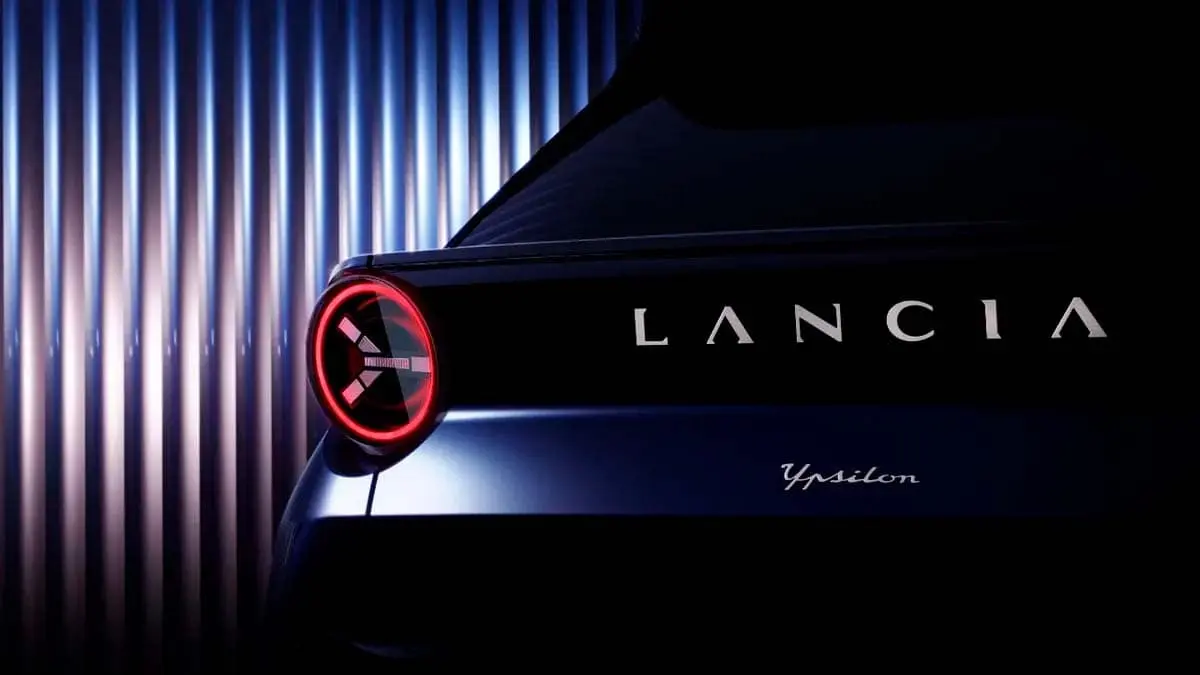 Lancia Ypsilon, imagen trasera