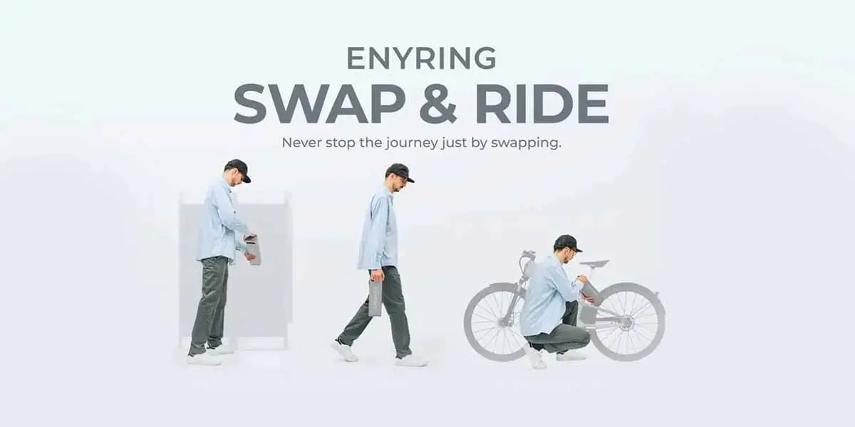 Enyring - intercambio bater&iacute;as para e-bikes