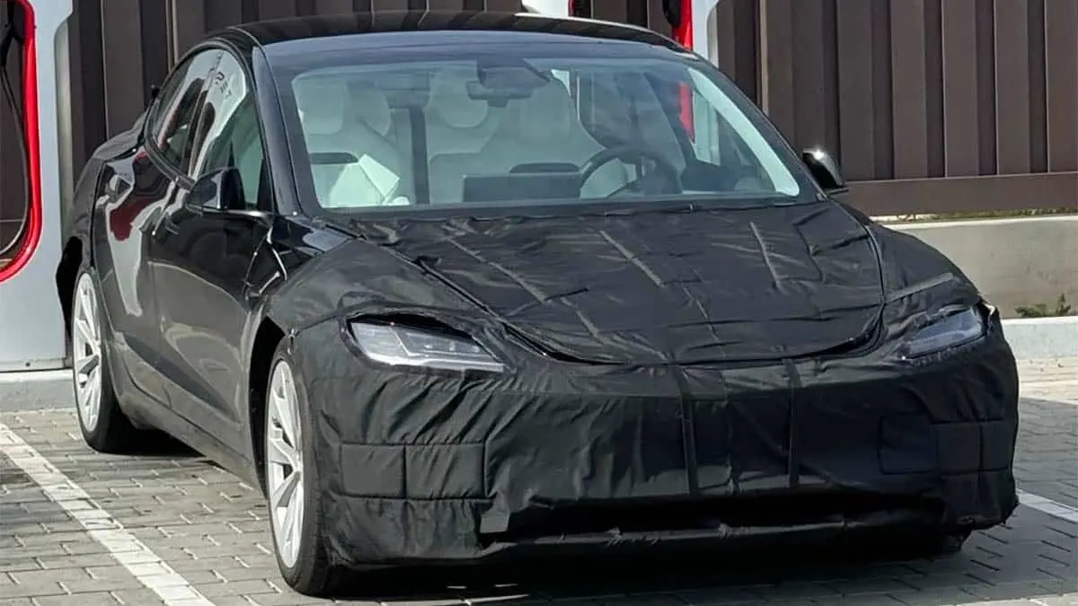 Nuevos asientos deportivos Tesla Model 3 Performance