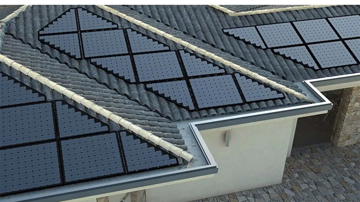 Paneles solares triangulares