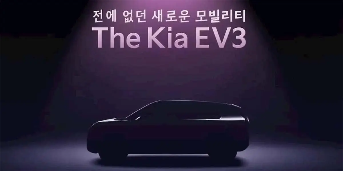 KIA EV3 - teaser