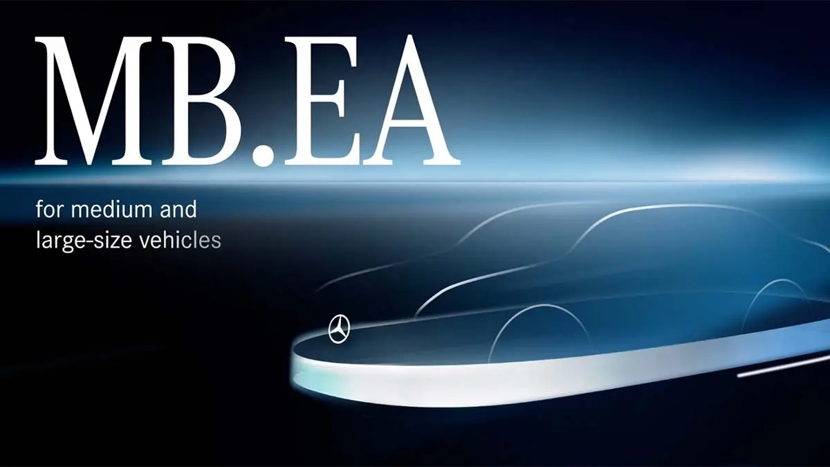 MB.EA plataforma el&eacute;ctrica Mercedes-Benz
