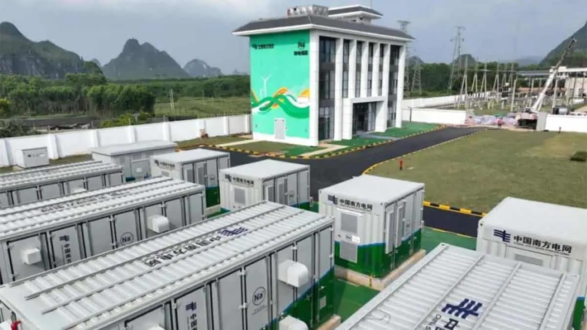 China - Almacenamiento energ&iacute;a bater&iacute;a sodio