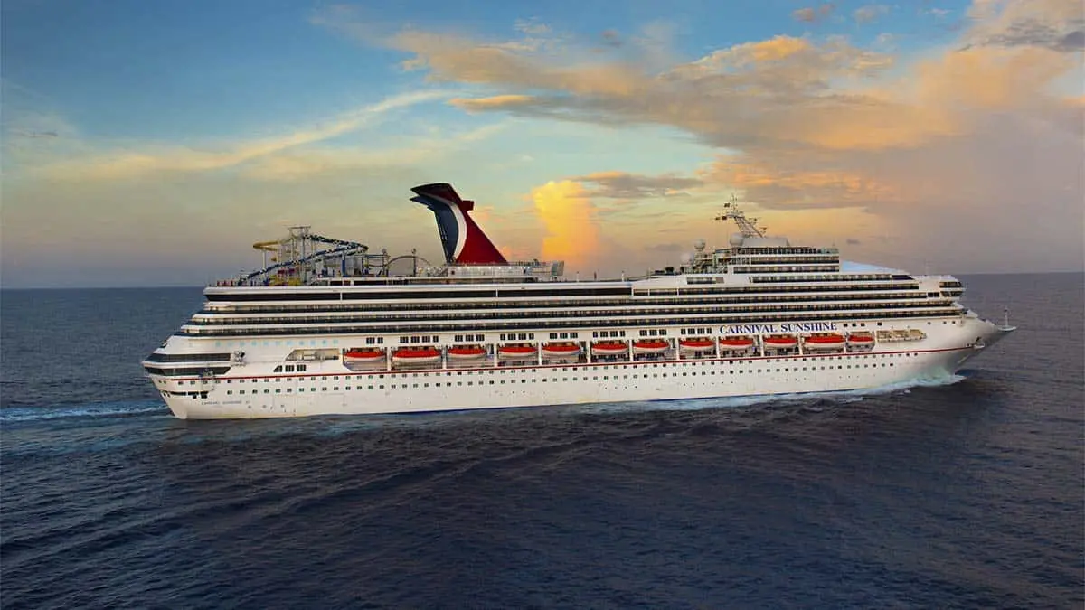 Carnival Crucero con internet de Starlink