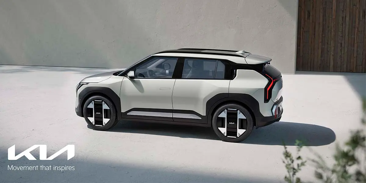 KIA EV3, vista lateral