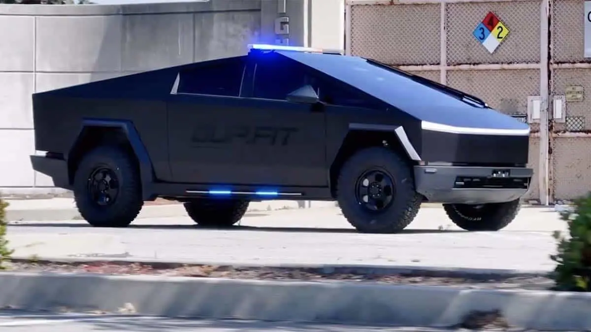 Tesla Cybertruck polic&iacute;a