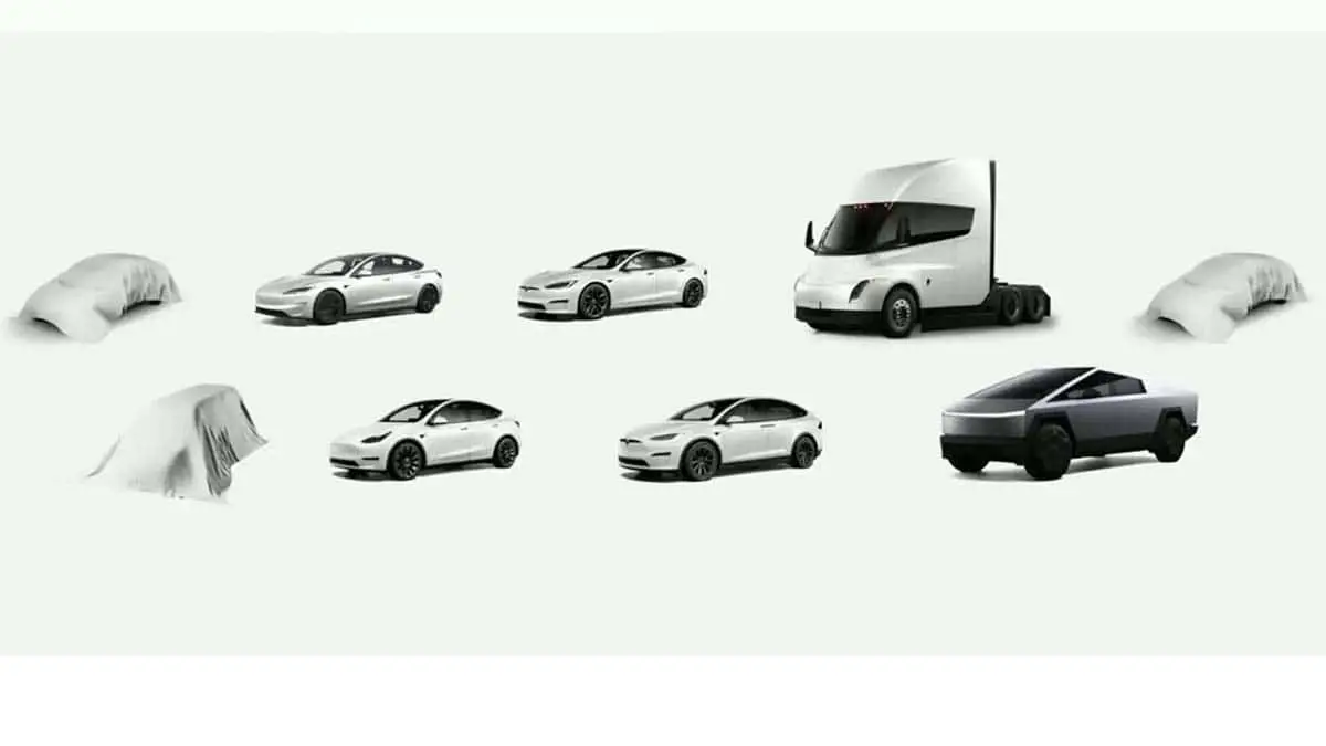 Nuevos coches Tesla anunciados