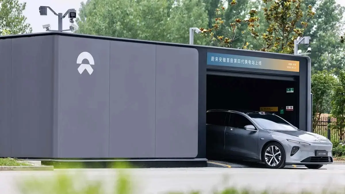 NIO Swap Station 4.0