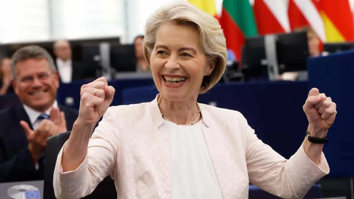 Ursula Von der Leyen re-elegida en Europa