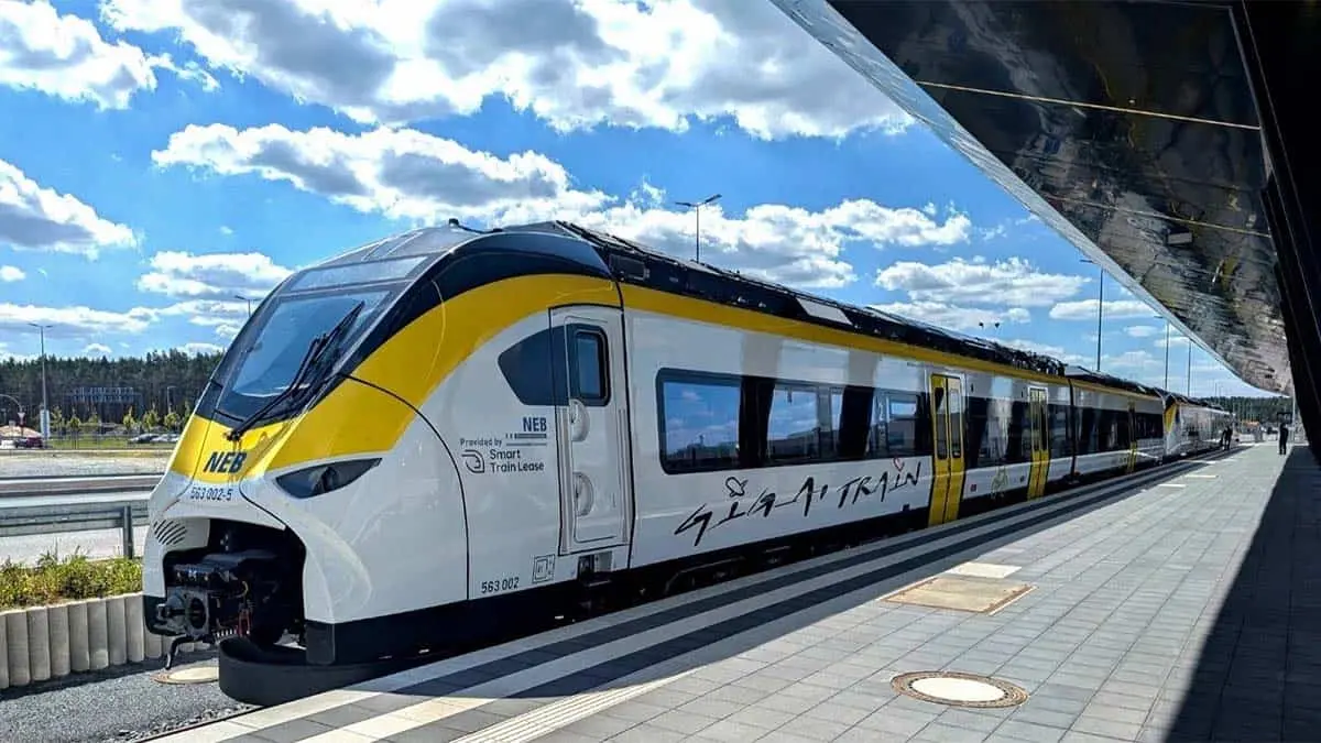 Giga Train de Tesla