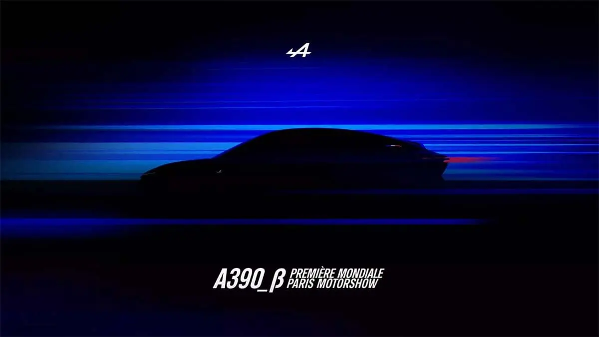 Alpine A390 (SUV el&eacute;ctrico - presentaci&oacute;n)