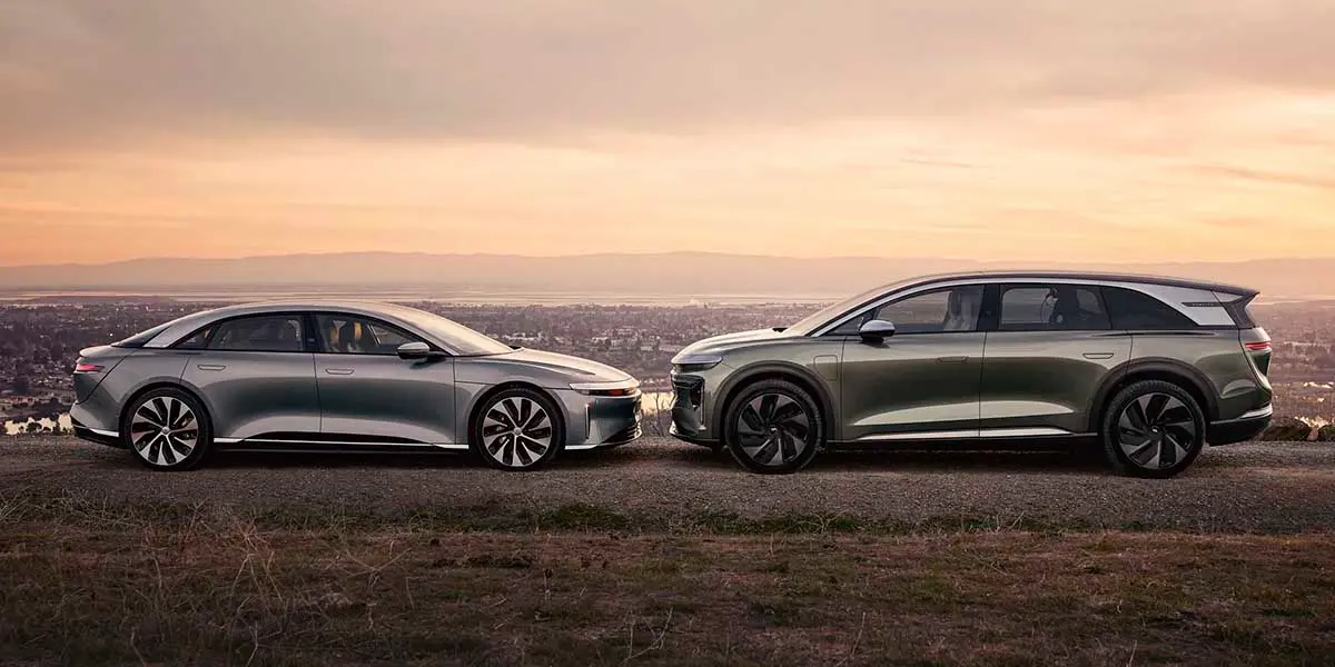 Lucid Air y Lucid Gravity