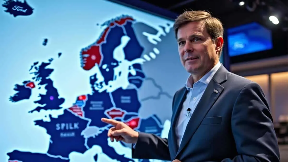 CEO Ford critica Europa