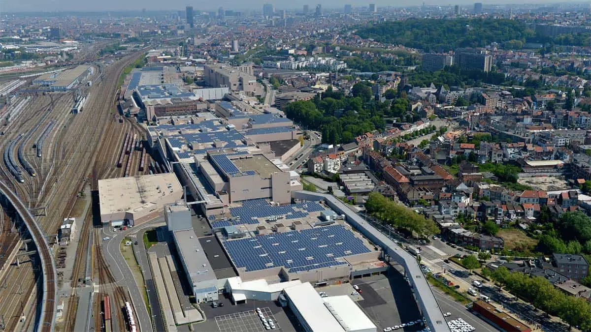 F&aacute;brica de Audi en Vorst (B&eacute;lgica)