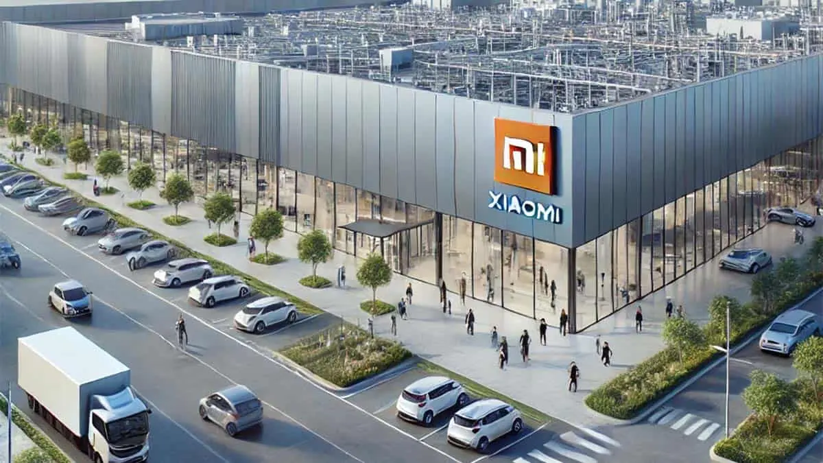 Render de la f&aacute;brica de Xiaomi de coches el&eacute;ctricos