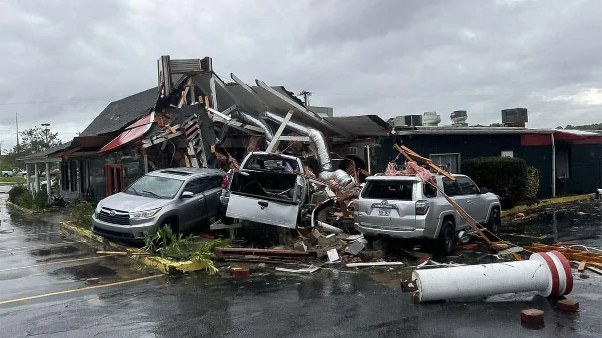 Consecuencias del Hurac&aacute;n Helene. 