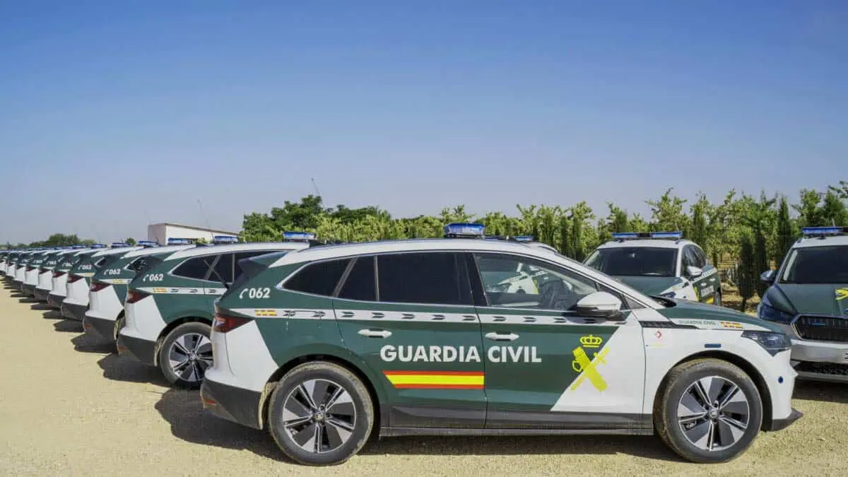 Skoda Enyaq IV para la Guardia Civil