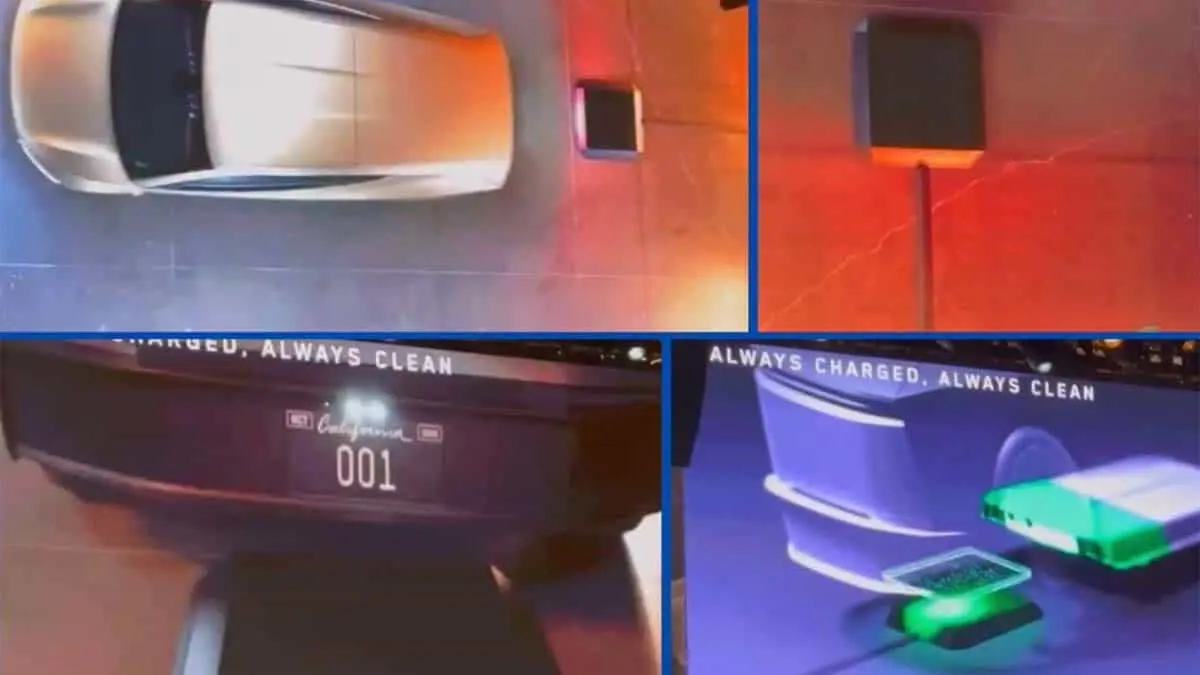 Carga inal&aacute;mbrica Robotaxi Tesla Cybercab