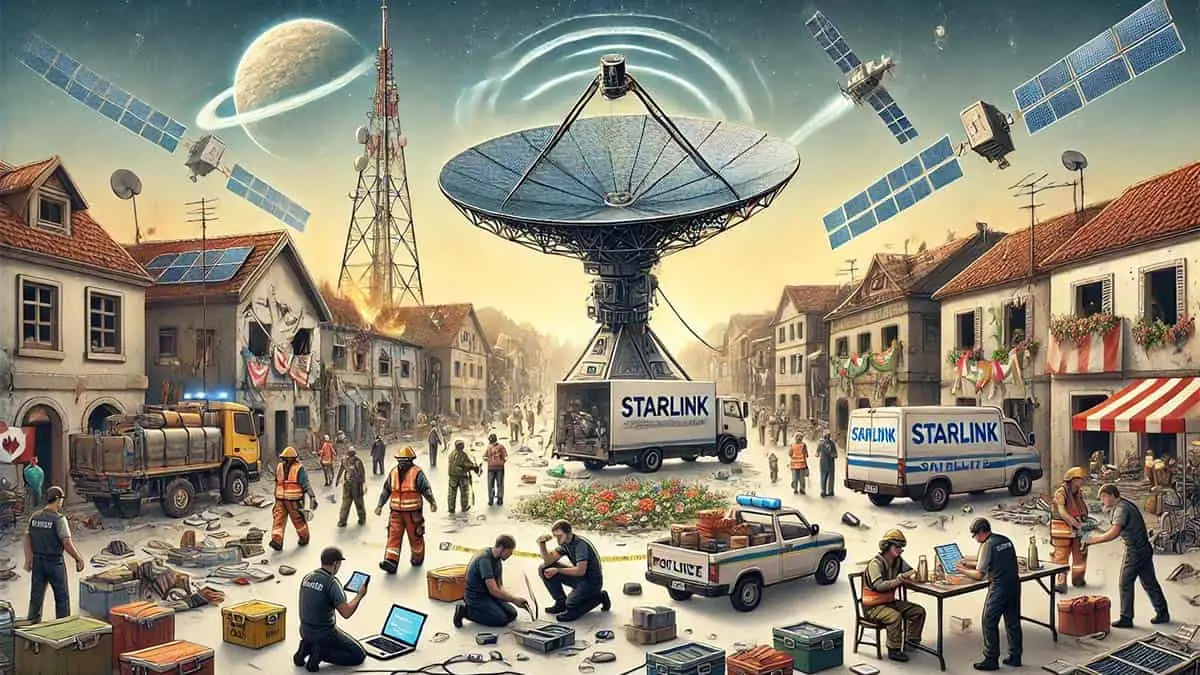 Starlink catastrofe Valencia Dana