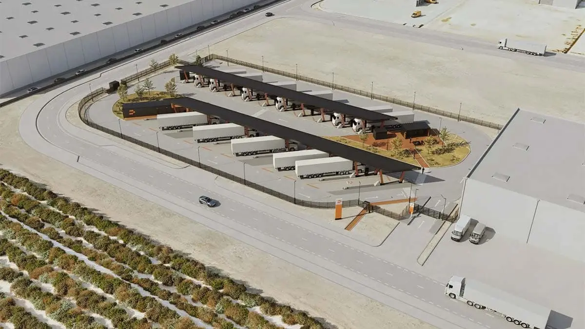 Milence estaci&oacute;n recarga camiones el&eacute;ctricos en Zaragoza