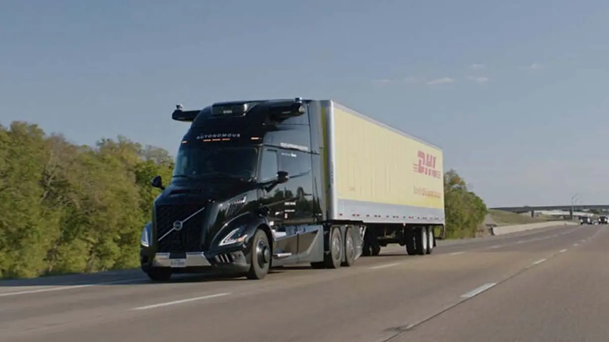 DHL Volvo conducci&oacute;n aut&oacute;noma