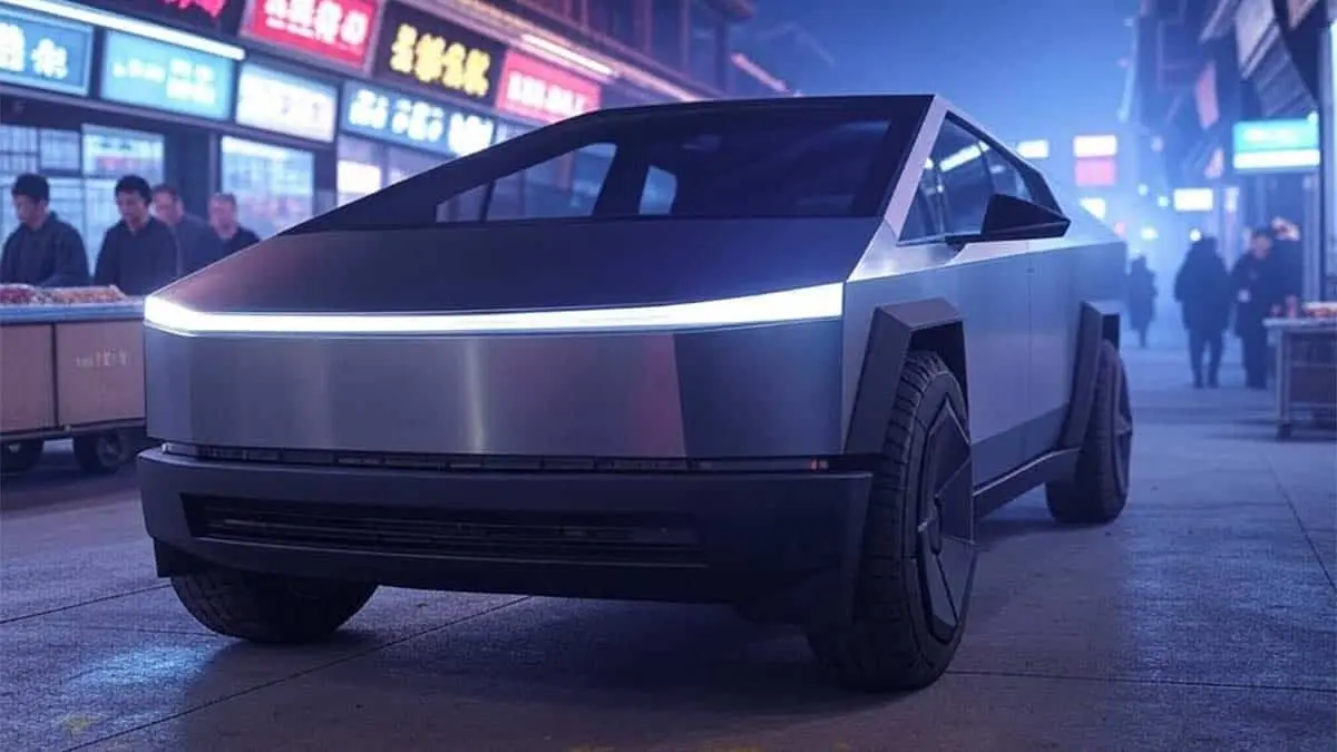 Tesla Cybertruck en China