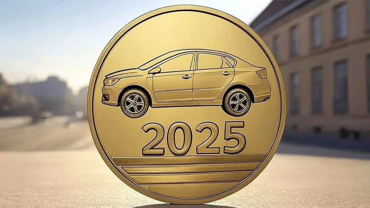 Moneda coche el&eacute;ctrico - ayuda 2025
