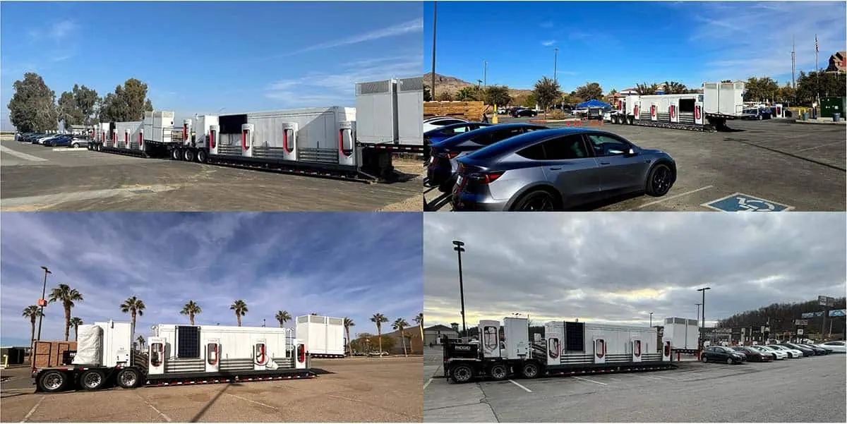 Tesla Megapackchargers