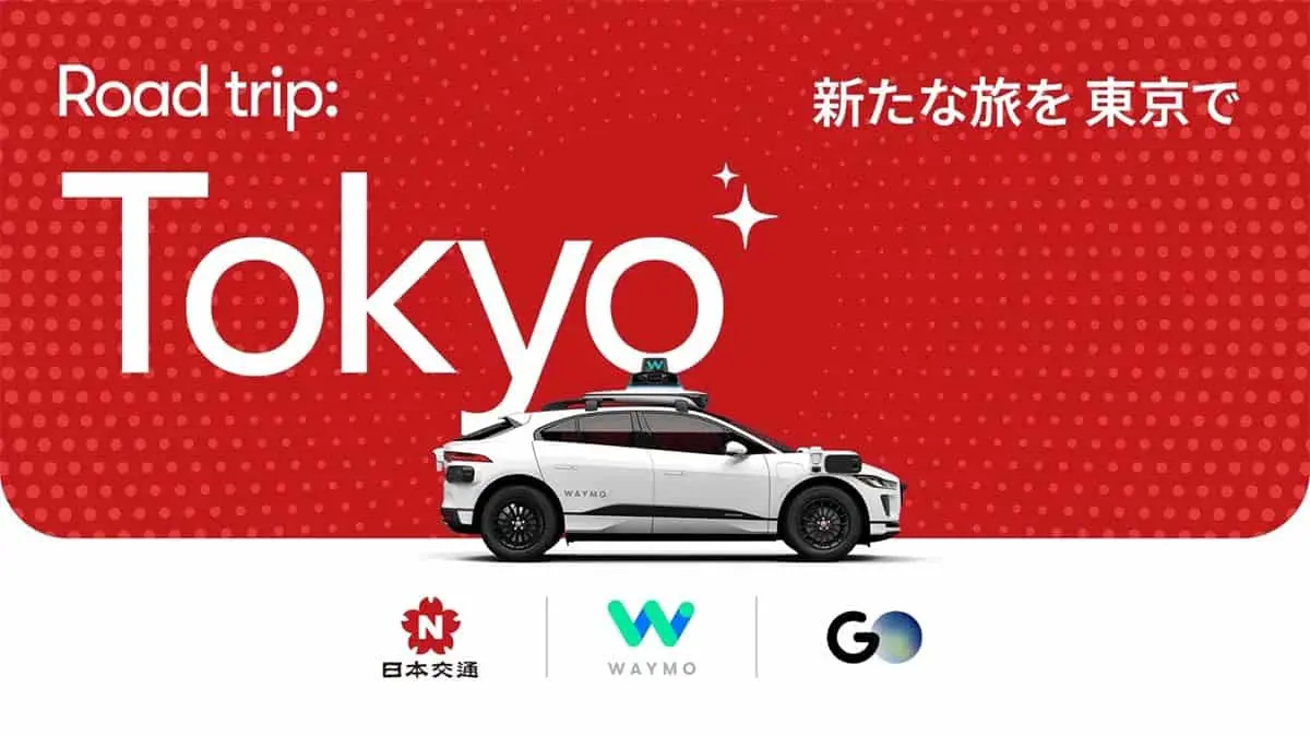Waymo Tokio Japon