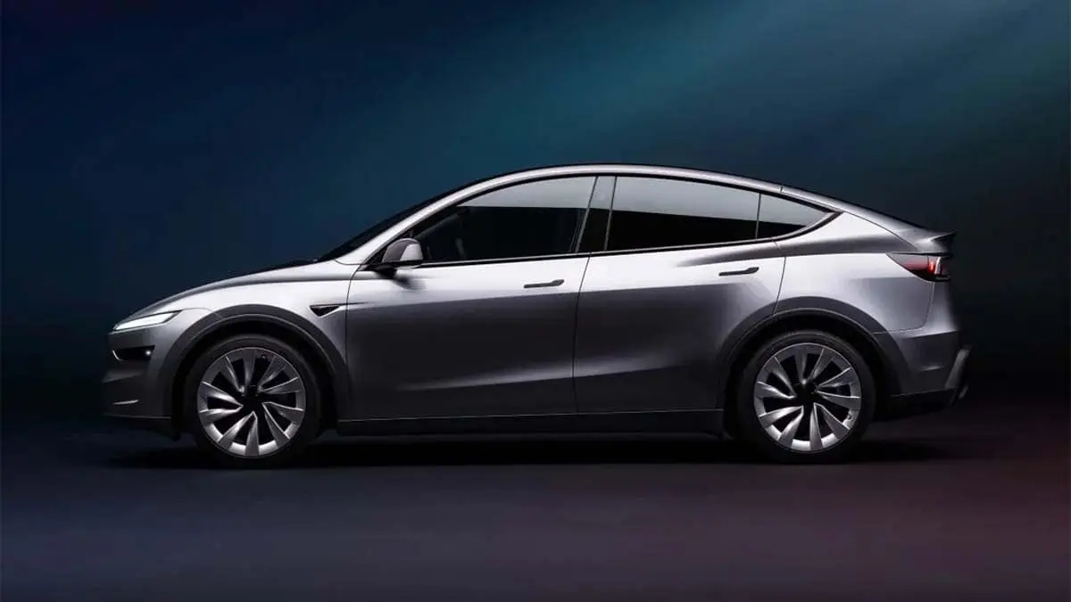 Foto del Tesla Model Y (vista lateral)