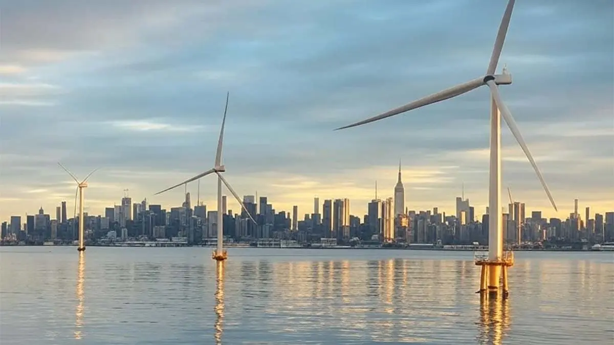 Nueva York - Parque e&oacute;lico marino