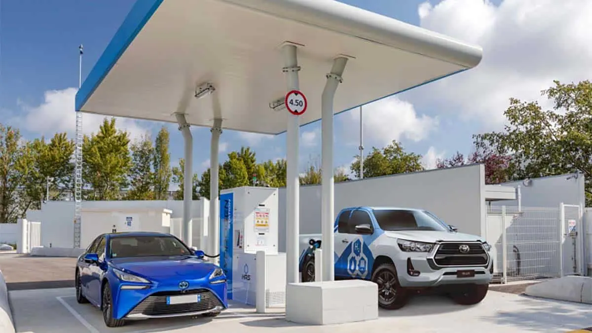 Tecnolog&iacute;a Toyota carga de hidr&oacute;geno