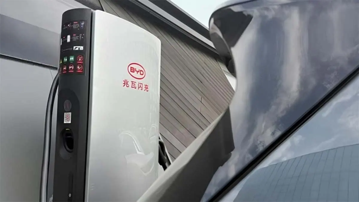 BYD cargadores ultra r&aacute;pidos 1.360 kW